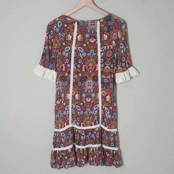Matilda Jane Intermission Boho Floral Dress Size Small - Picture 4 of 5